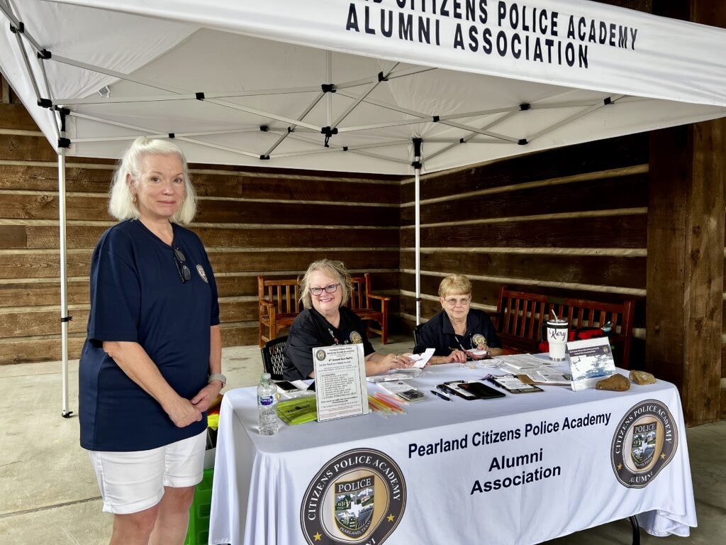 PCPAAA booth at community event